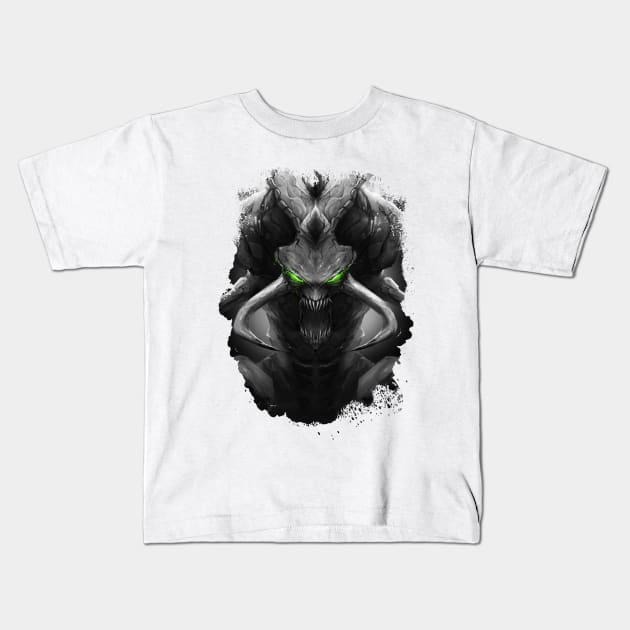 Cho'Gath Kids T-Shirt by StevenBag